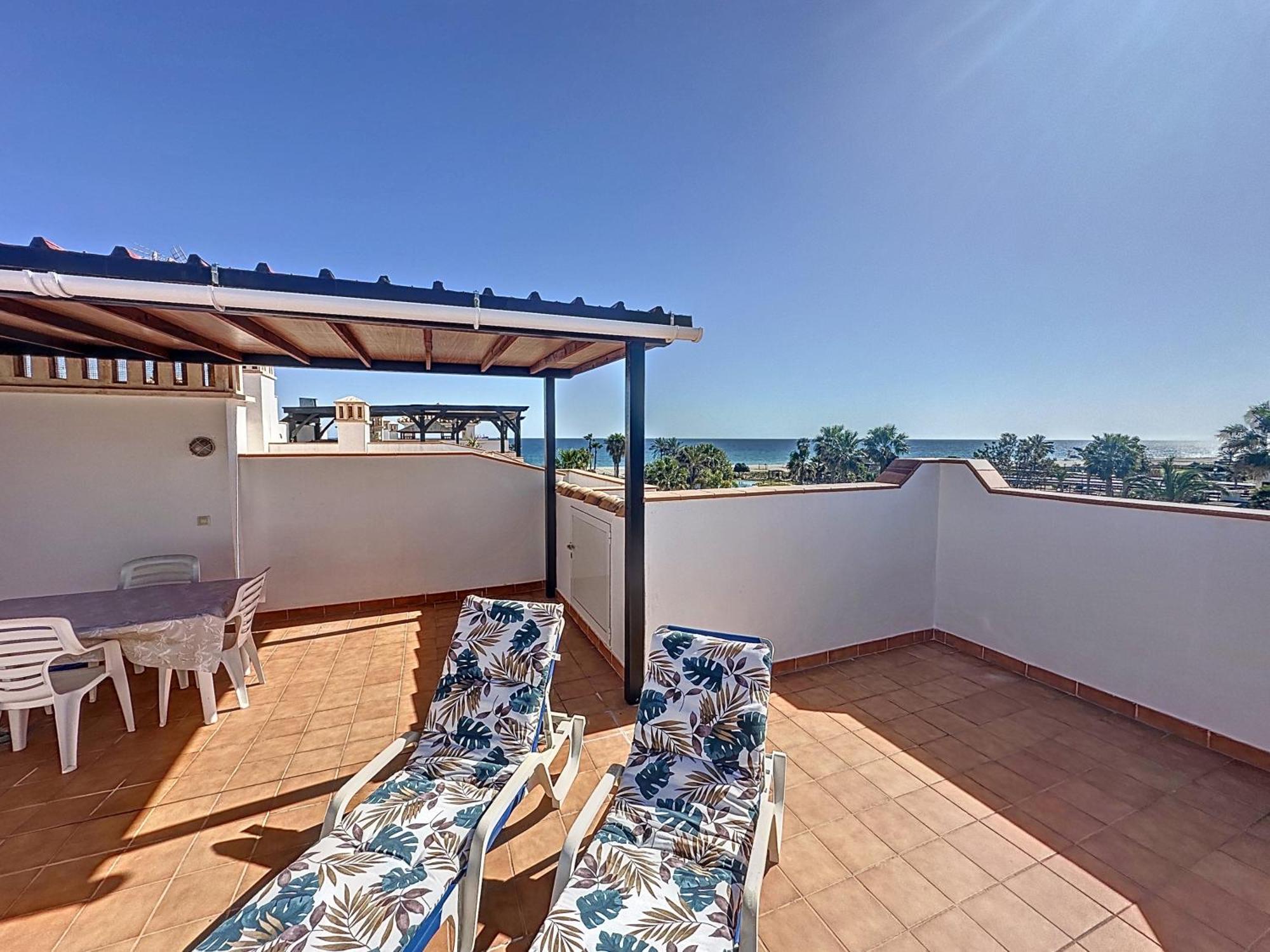 Vive Vera Rentals - Atico En 1º Linea Con Vistas Al Mar 외부 사진